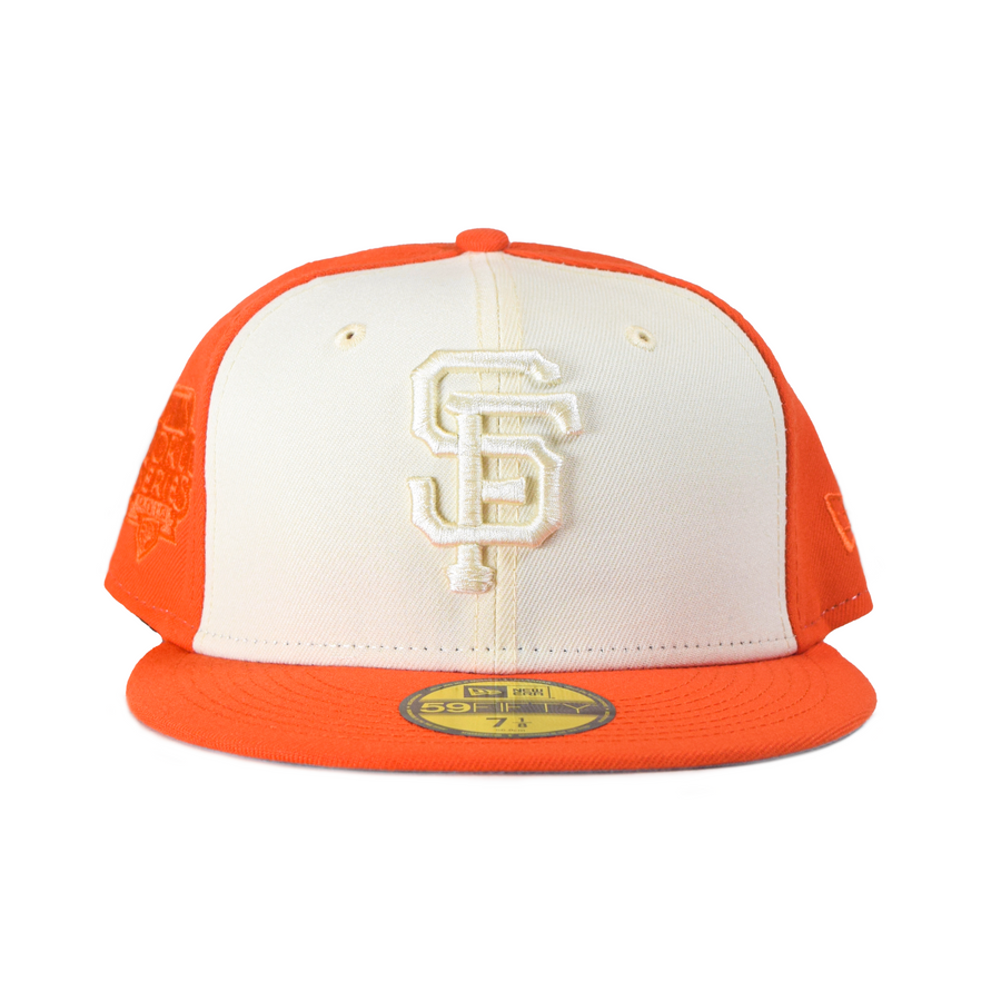 New Era San Francisco Giants "Tonal 2Tone" 59Fifty Fitted - Cream/Orange