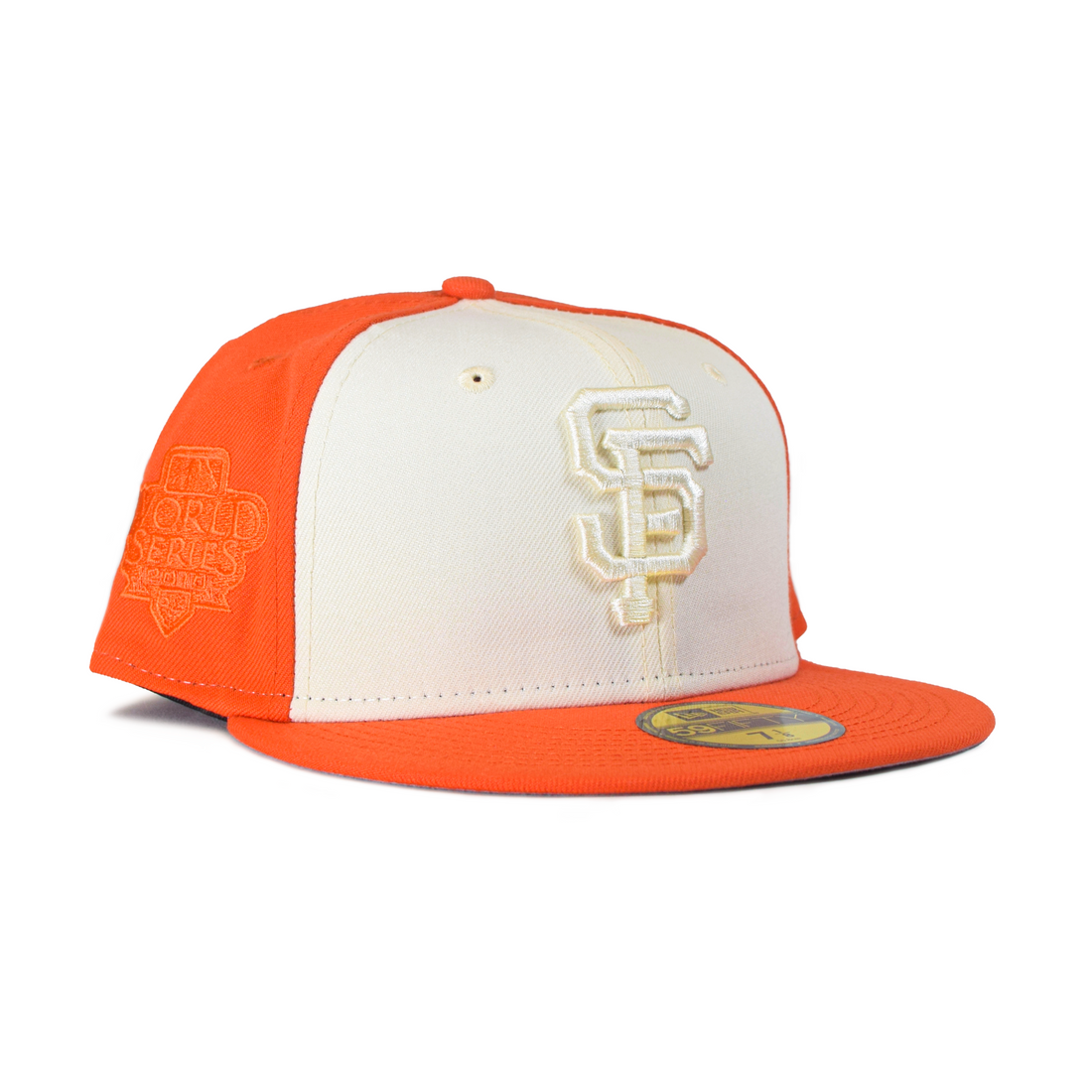 New Era San Francisco Giants "Tonal 2Tone" 59Fifty Fitted - Cream/Orange