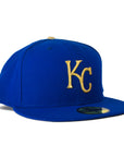 New Era Kansas City Royals 59Fifty Fitted - Blue/Gold