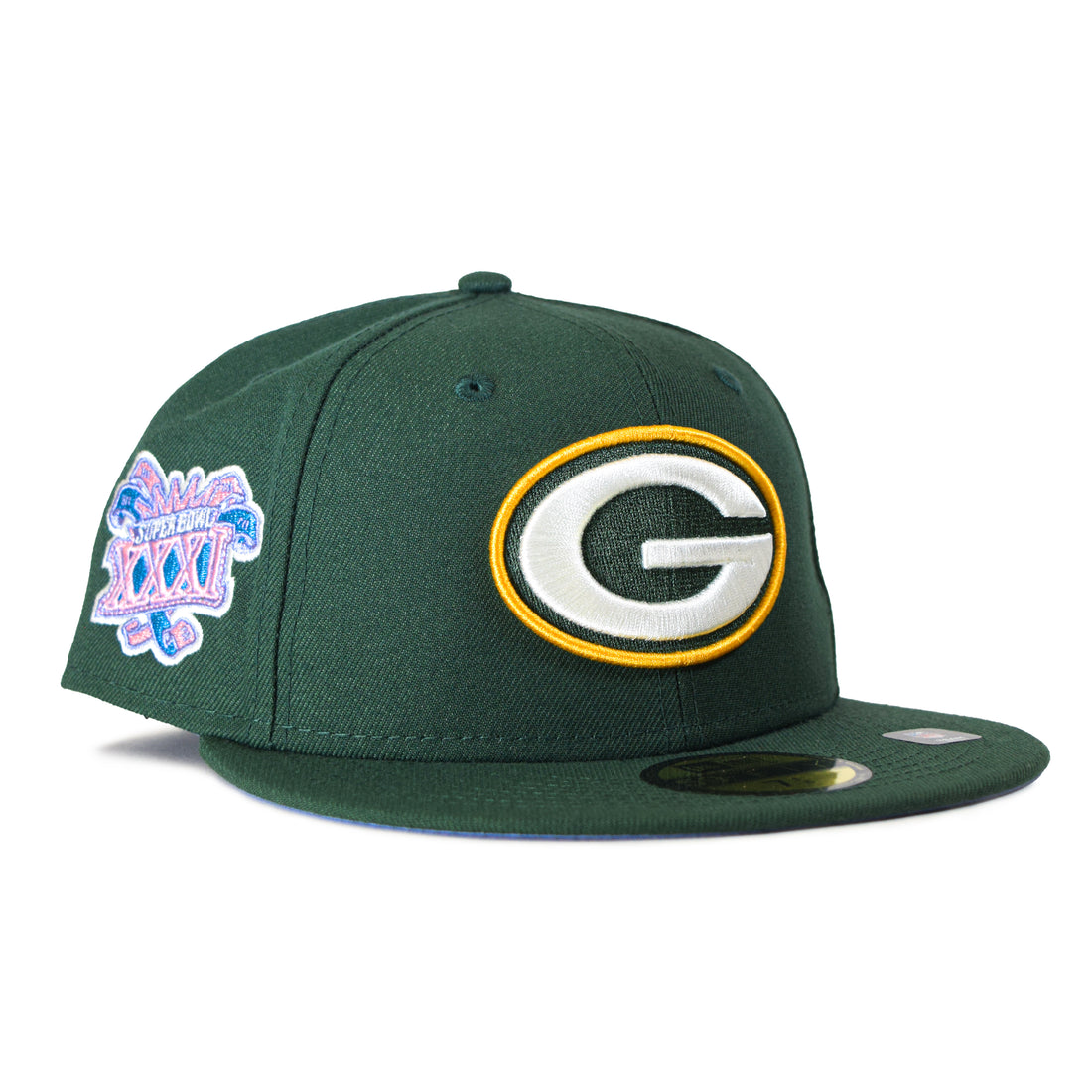 New Era Green Bay Packers "Pop Sweat" 59Fifty Fitted - Green