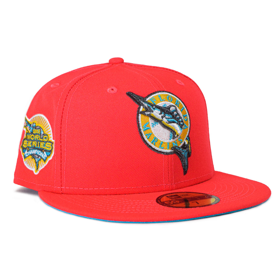 New Era Florida Marlins 59Fifty Fitted - Heat Wave