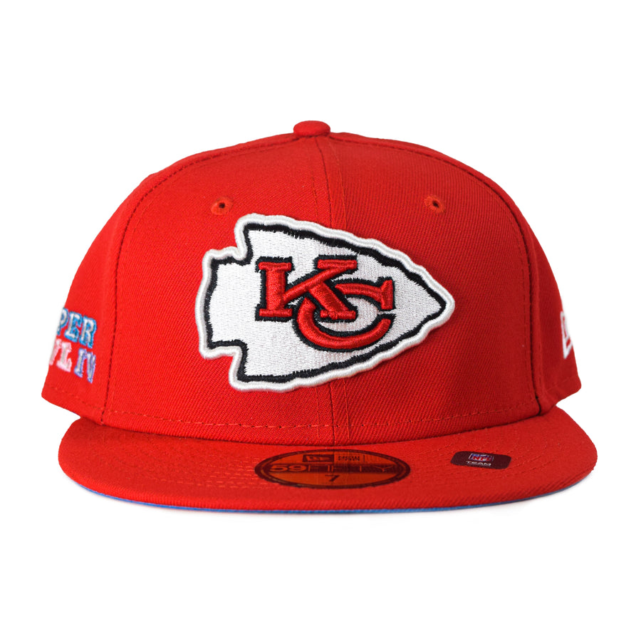 New Era Las Kansas City Chiefs "Pop Sweat" 59Fifty Fitted - Red