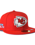 New Era Las Kansas City Chiefs "Pop Sweat" 59Fifty Fitted - Red