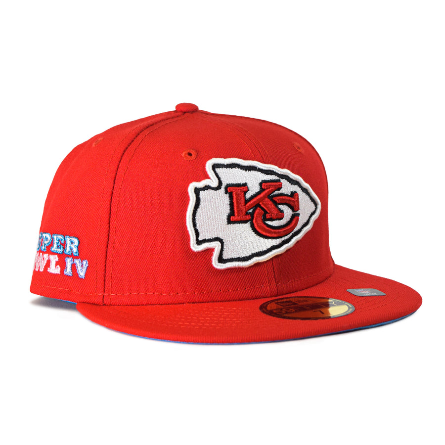 New Era Las Kansas City Chiefs "Pop Sweat" 59Fifty Fitted - Red