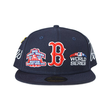 New Era Boston Red Sox "Historic Champs" 59Fifty Fitted - Navy