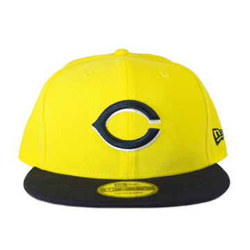 New Era Cincinnati Reds 9Fifty Snapback - Yellow/Navy
