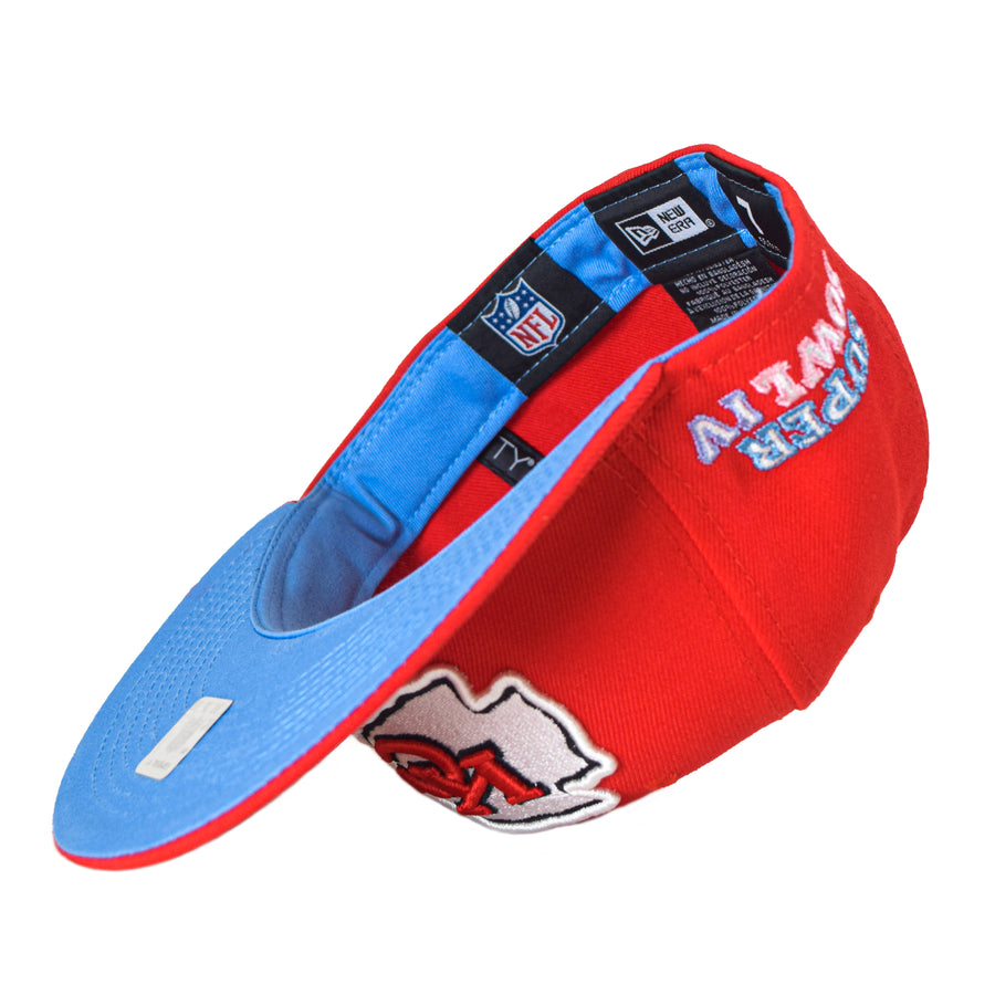 New Era Las Kansas City Chiefs "Pop Sweat" 59Fifty Fitted - Red