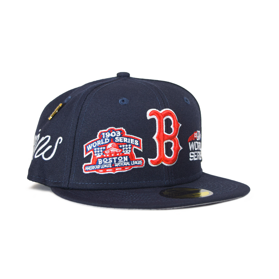 New Era Boston Red Sox "Historic Champs" 59Fifty Fitted - Navy