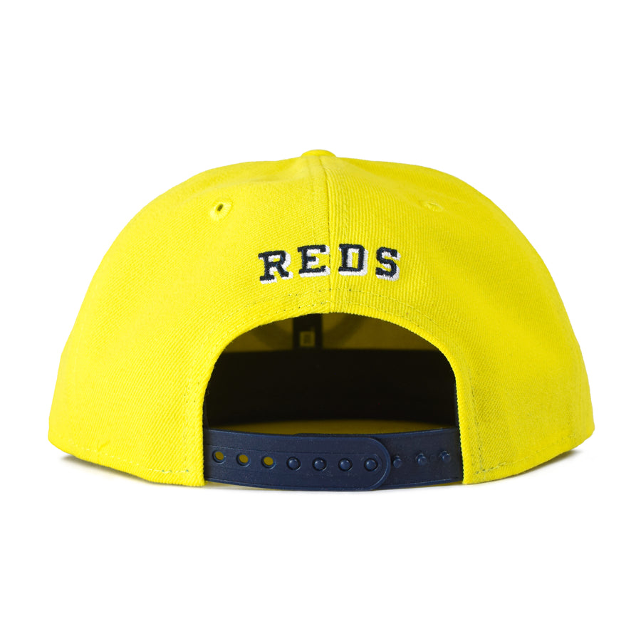 New Era Cincinnati Reds 9Fifty Snapback - Yellow/Navy
