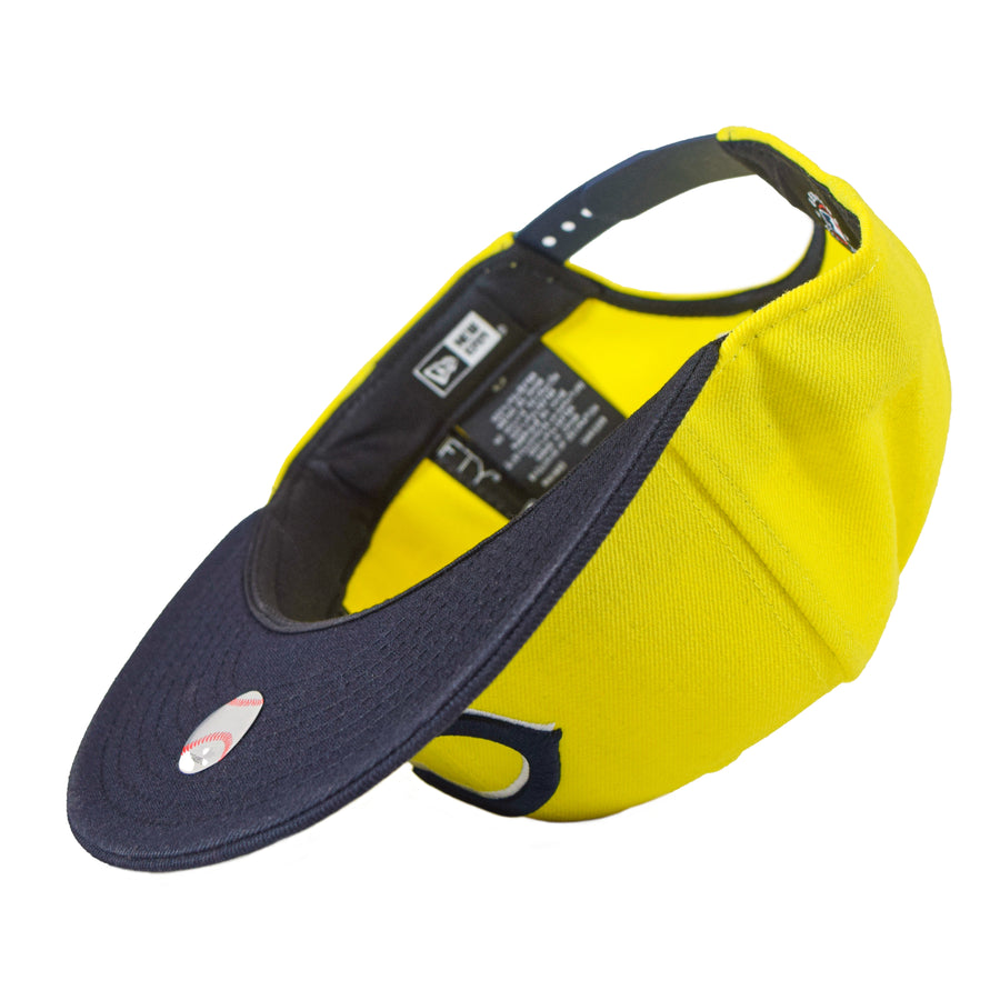 New Era Cincinnati Reds 9Fifty Snapback - Yellow/Navy