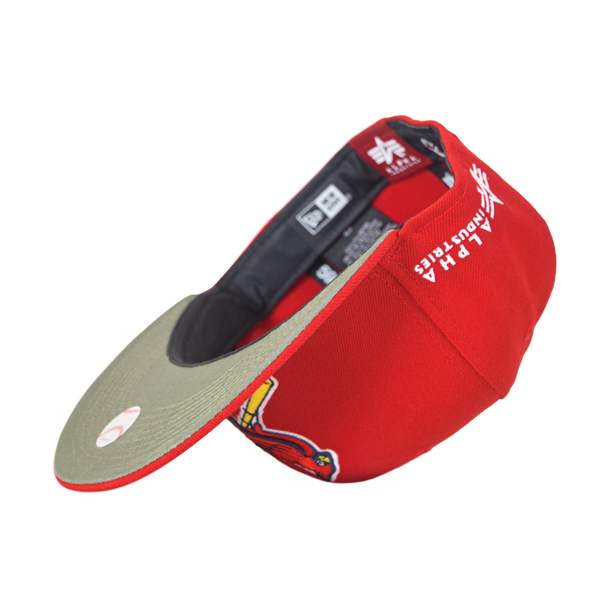 New Era 59Fifty Fitted Alpha Industries V1 - St Louis Cardinals (Bird)