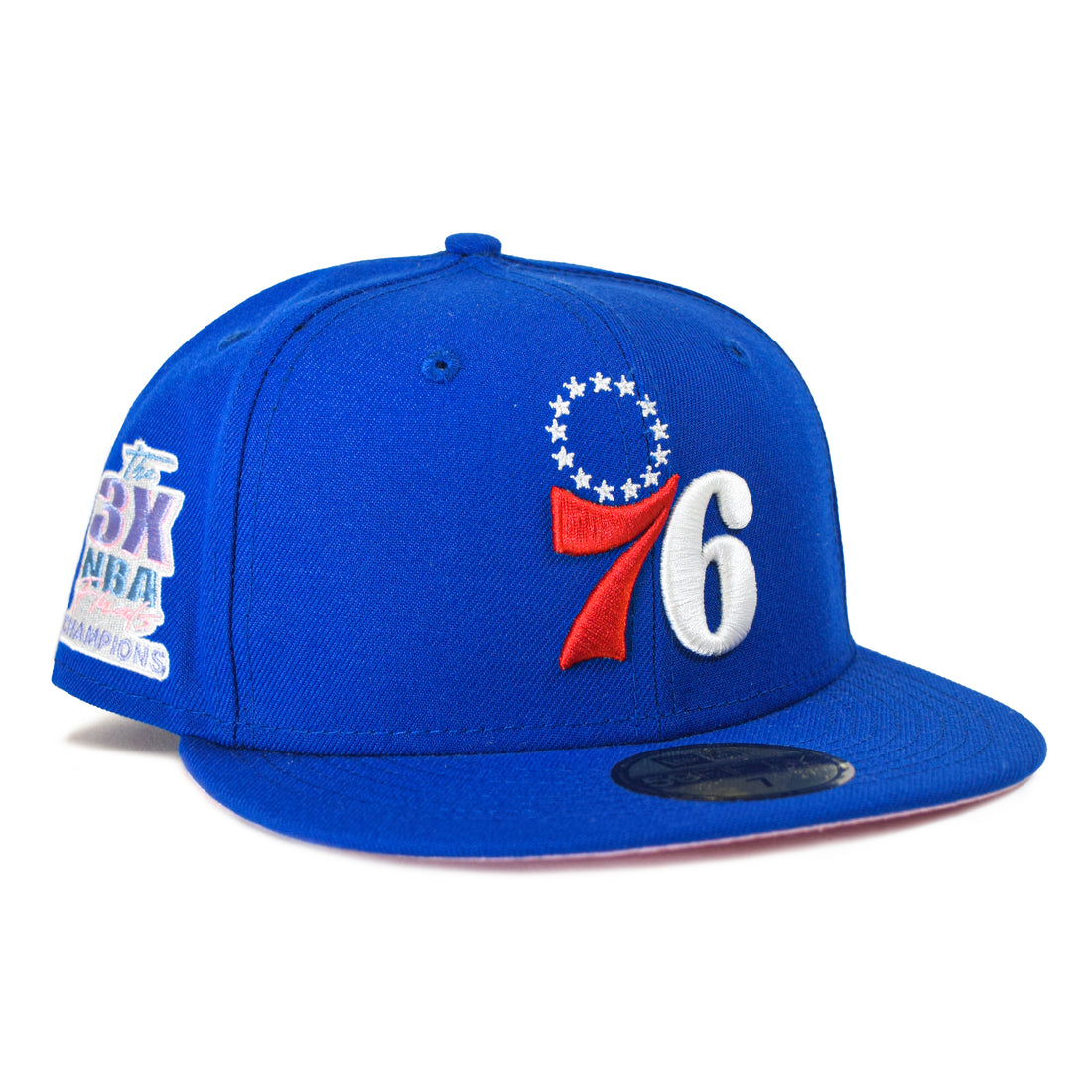 New Era Philadelphia 76ers "Pop Sweat" 59Fifty Fitted - Blue