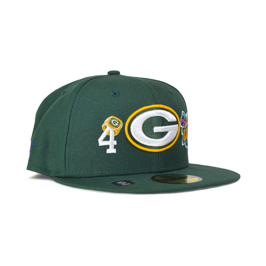 New Era Green Bay Packers "Rings" 59Fifty Fitted - Green