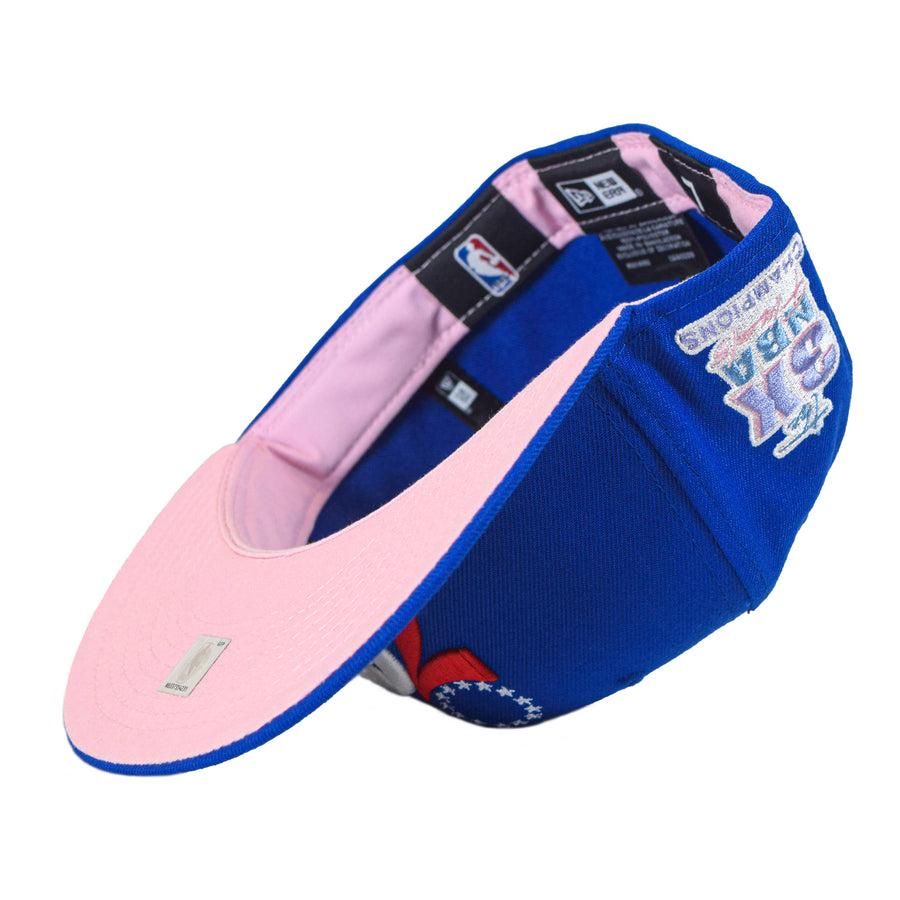 New Era Philadelphia 76ers "Pop Sweat" 59Fifty Fitted - Blue