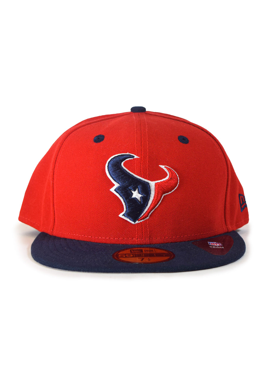 New Era Houston Texans 59Fifty Fitted - Red/Navy