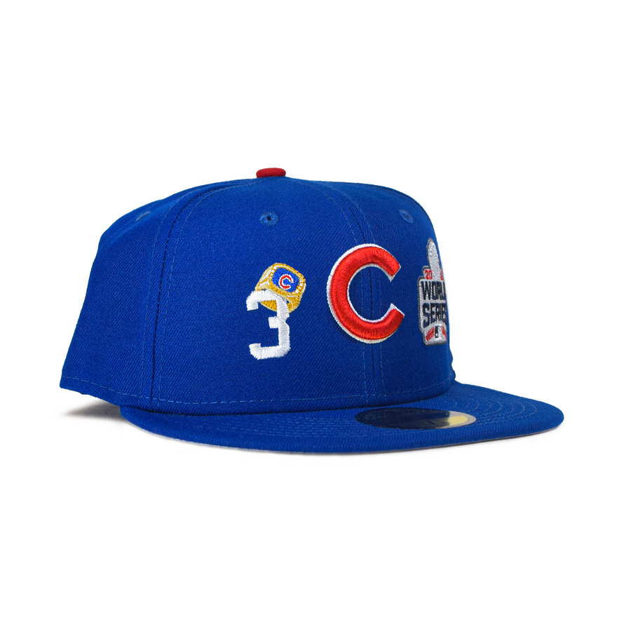 New Era Chicago Cubs "Rings" 59Fifty Fitted - Blue