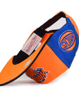 Mitchell & Ness New York Knicks Snapback - Orange/Black/Blue Two Panel