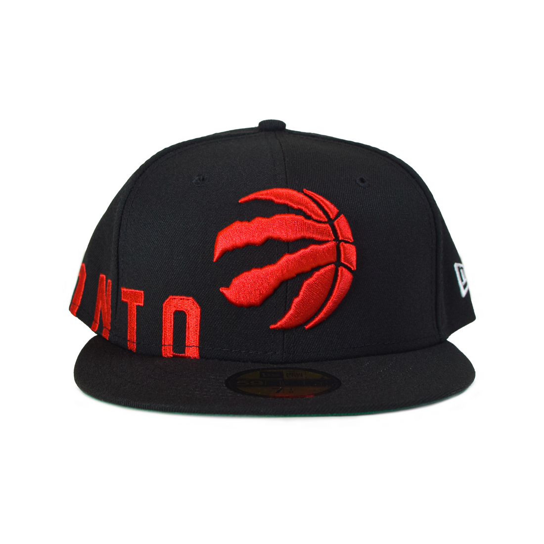 New Era Toronto Raptors "Side Split" 59Fifty Fitted - Black