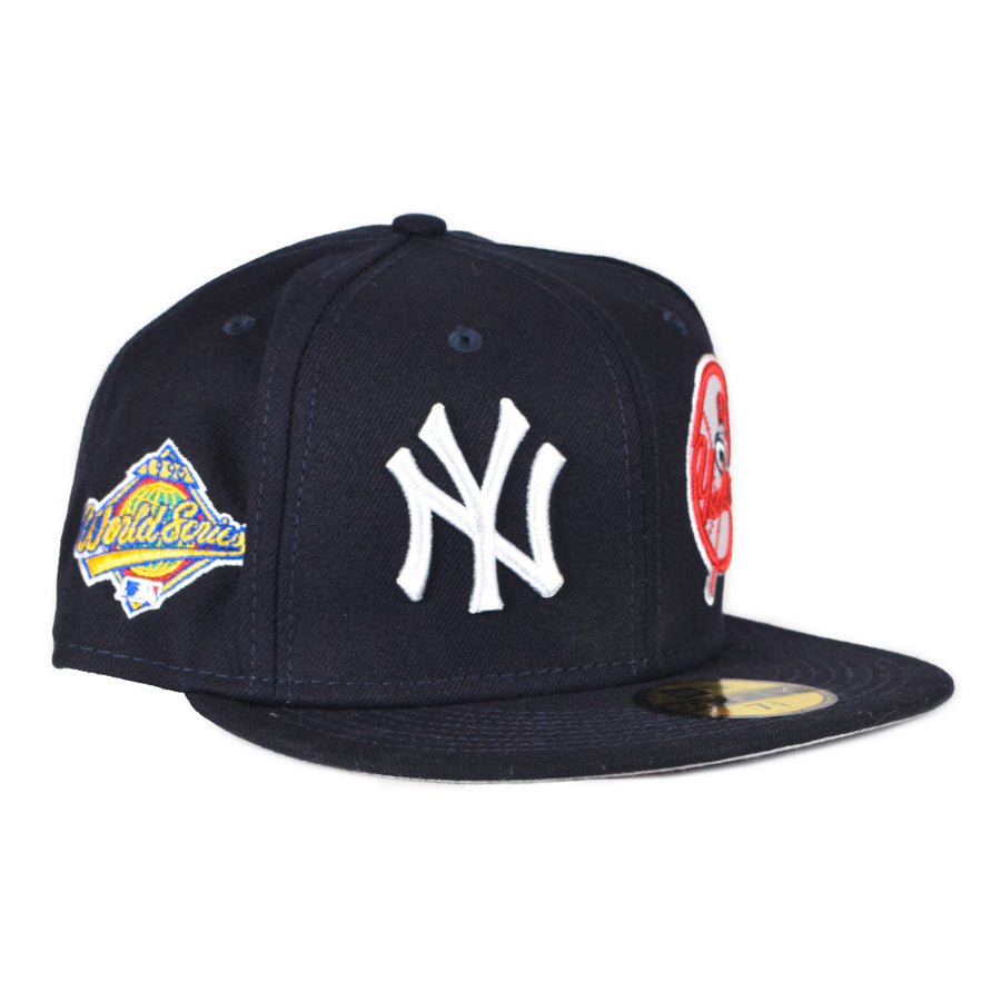 New Era New York Yankees 59Fifty Fitted Pride Patch - Navy/Multi-Patch