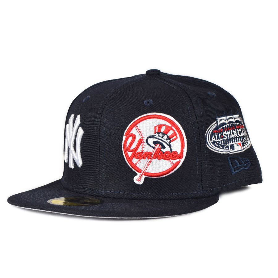 New Era New York Yankees 59Fifty Fitted Pride Patch - Navy/Multi-Patch