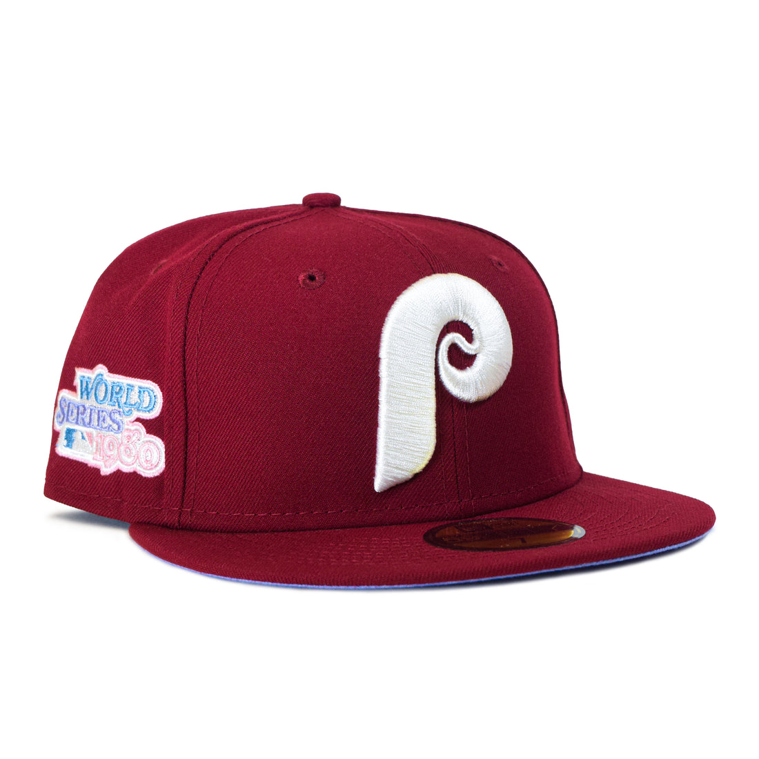 New Era Philadelphia Phillies "Pop Sweat" 59Fifty Fitted - Maroon