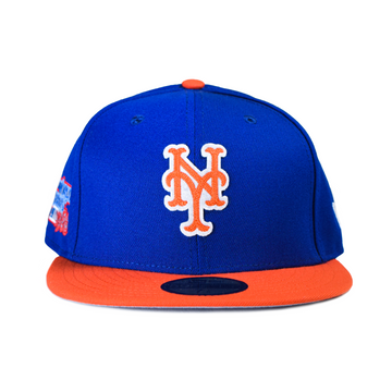 New Era New York Mets 5950 Letterman - Orange/Blue
