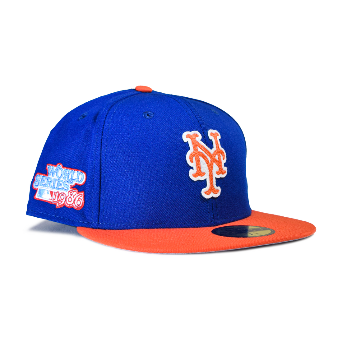 New Era New York Mets 5950 Letterman - Orange/Blue