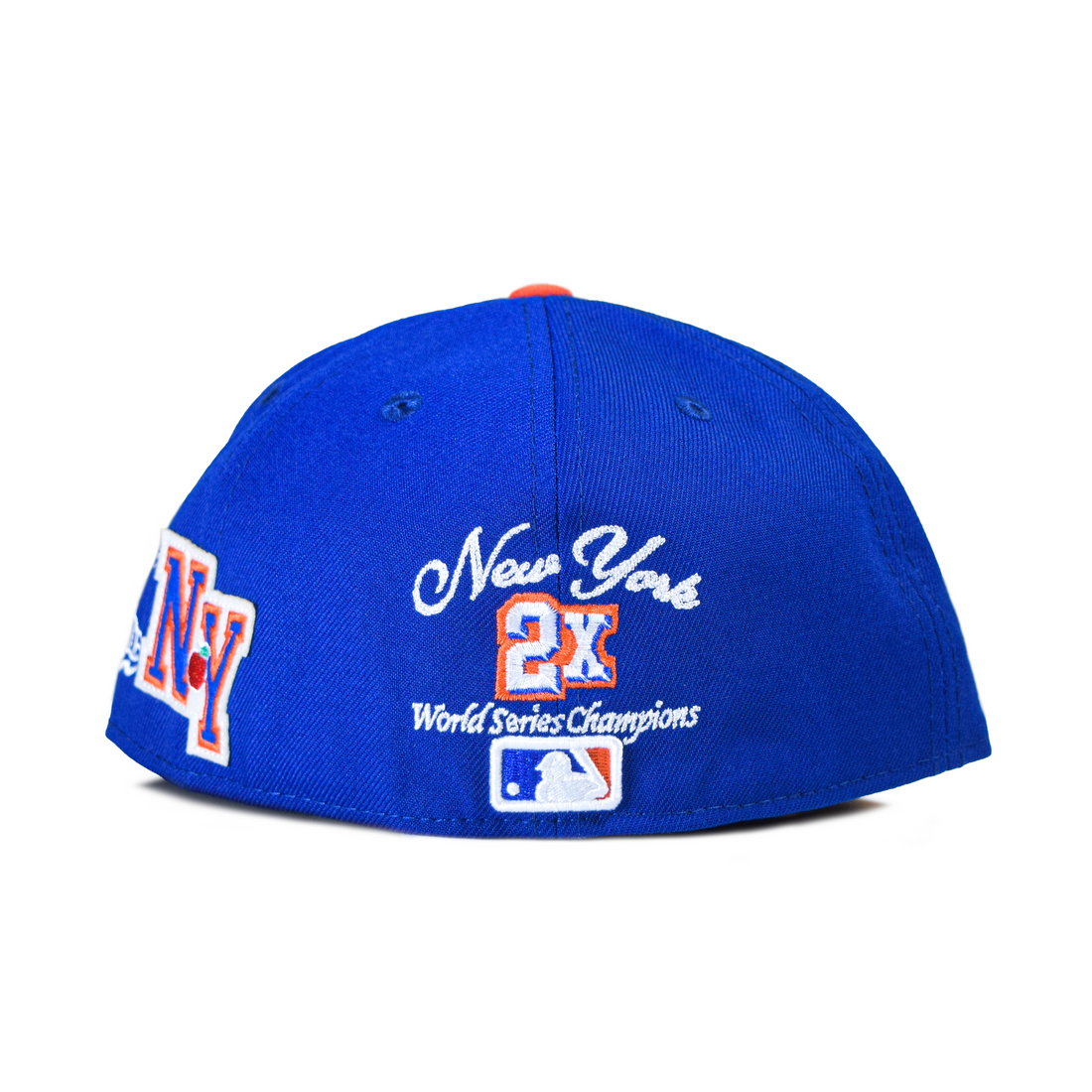 New Era New York Mets 5950 Letterman - Orange/Blue