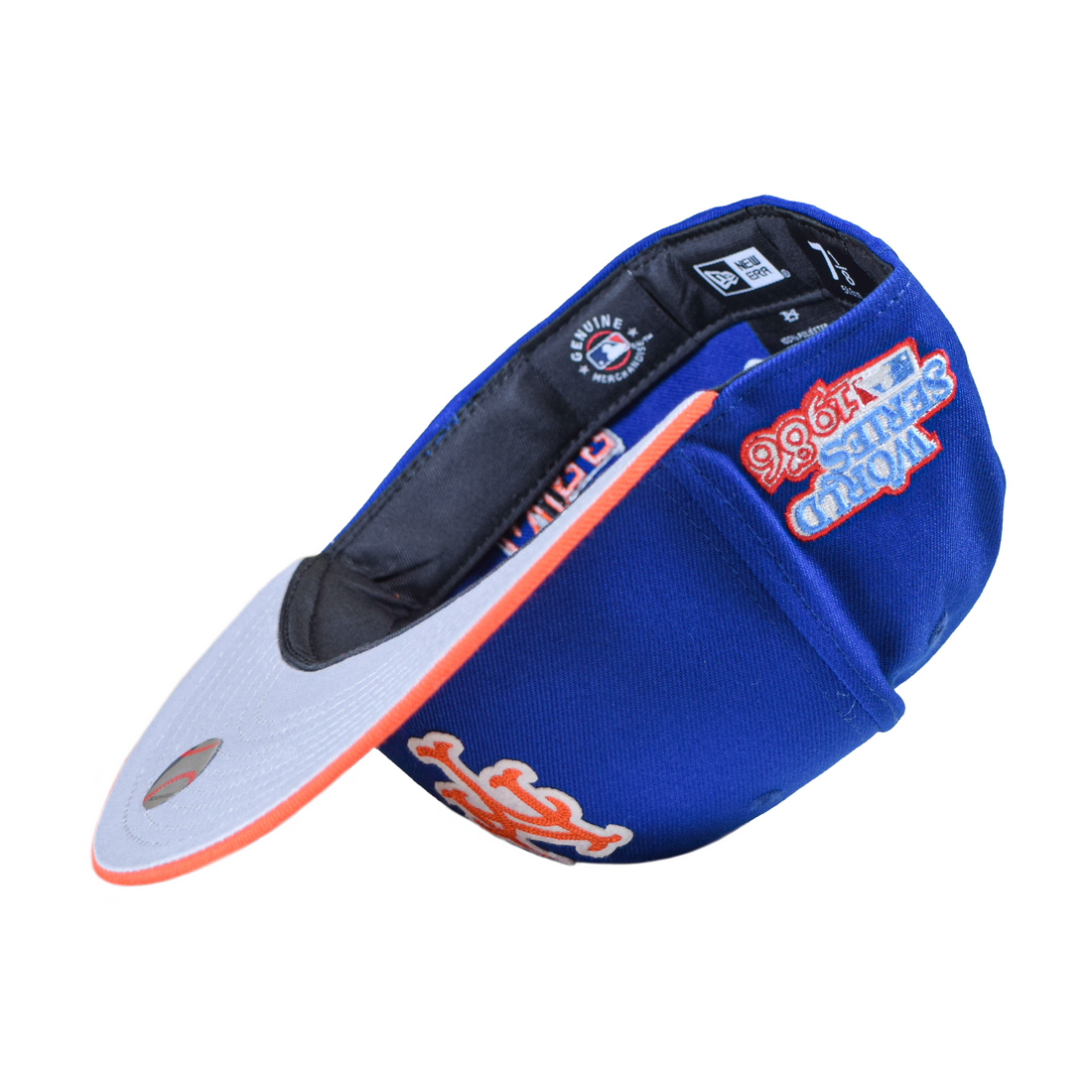 New Era New York Mets 5950 Letterman - Orange/Blue