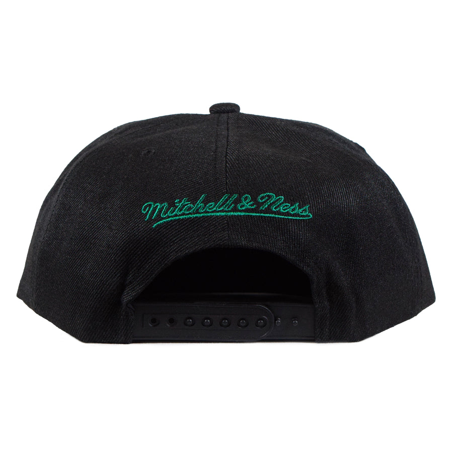 Mitchell & Ness Seattle SuperSonics Snapback - Black/Green
