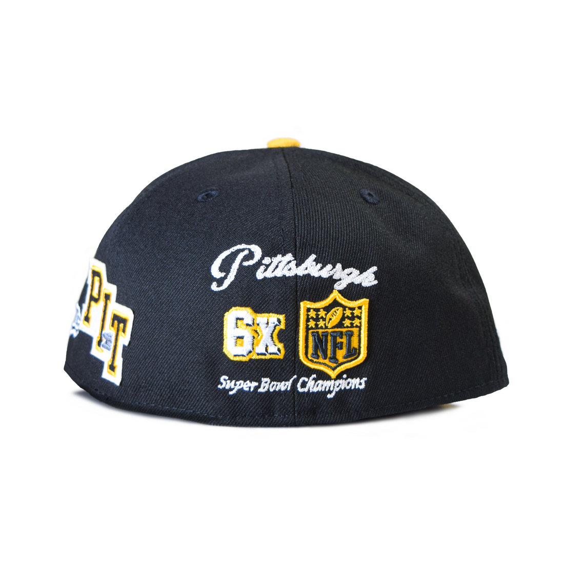 New Era Pittsburgh Steelers 5950 Letterman - Black/Yellow