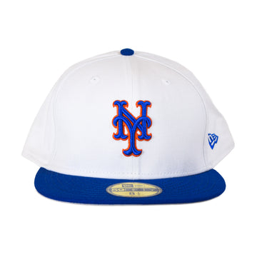 New Era New York Mets 59Fifty 2Tone Fitted - White / Blue