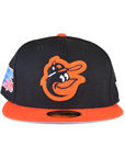 New Era Baltimore Orioles 5950 Letterman - Black/Orange