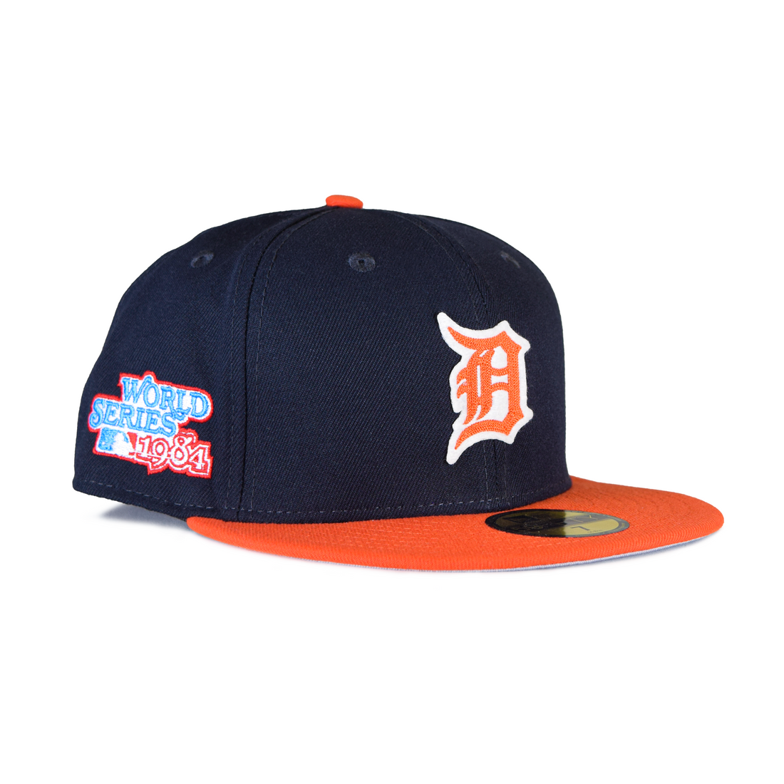 New Era Detroit Tigers 5950 Letterman - Navy/Orange