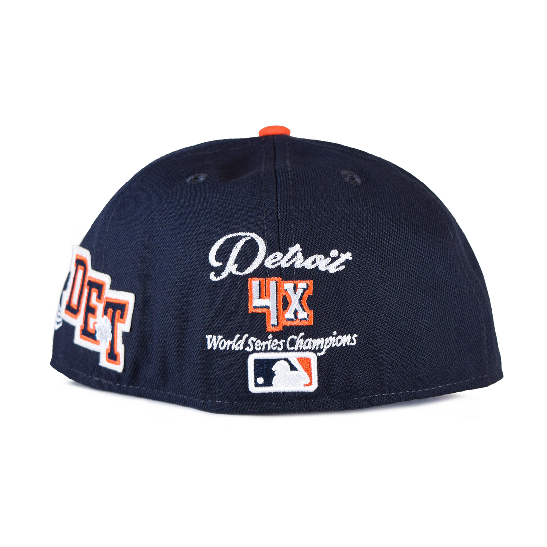 New Era Detroit Tigers 5950 Letterman - Navy/Orange