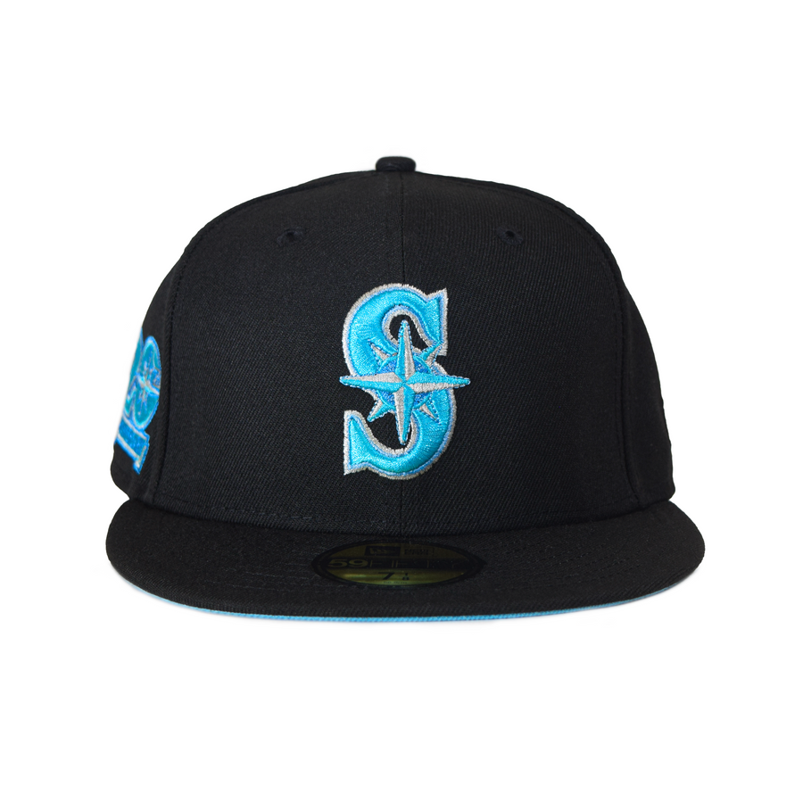 New Era Seattle Mariners 59Fifty Fitted - Fatality (Black/Blue)