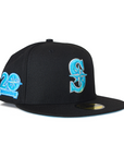 New Era Seattle Mariners 59Fifty Fitted - Fatality (Black/Blue)