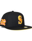 New Era Seattle Mariners 59Fifty Fitted - Fatality (Black/Yellow)