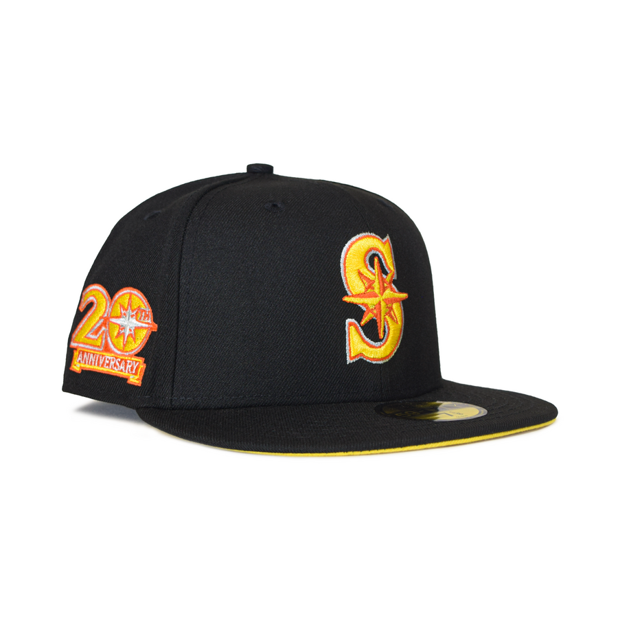 New Era Seattle Mariners 59Fifty Fitted - Fatality (Black/Yellow)