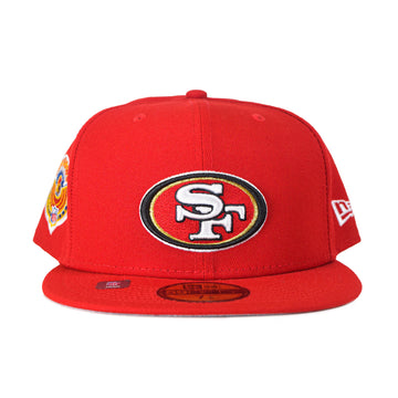 New Era San Francisco 49ers 59Fifty Fitted - Red/96' Pro Bowl Patch