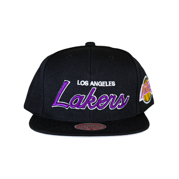 Mitchell & Ness Los Angeles Lakers Snapback - Black