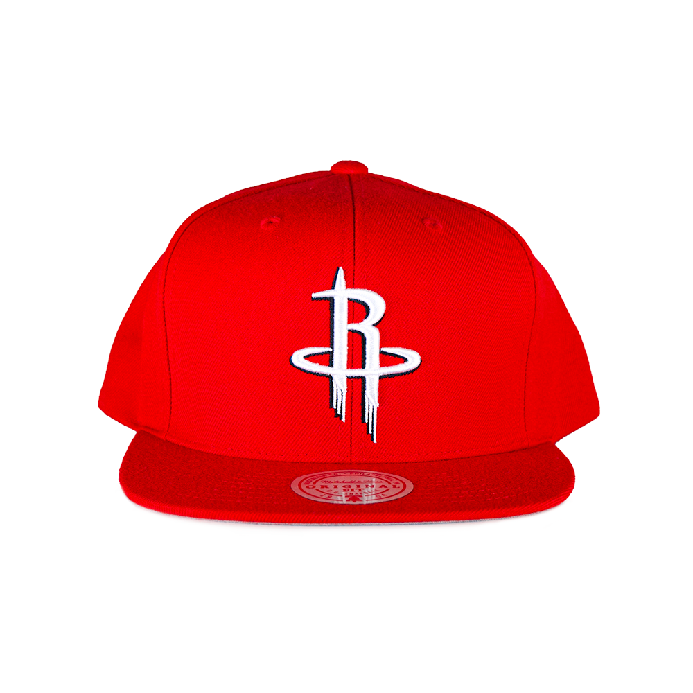 Mitchell & Ness Houston Rockets Domestic Ground Snapback - Red