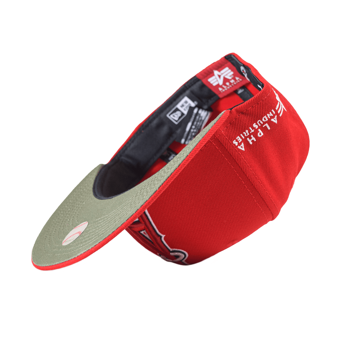 New Era 59Fifty Fitted Cap: Anaheim Angels [Alpha Industries]