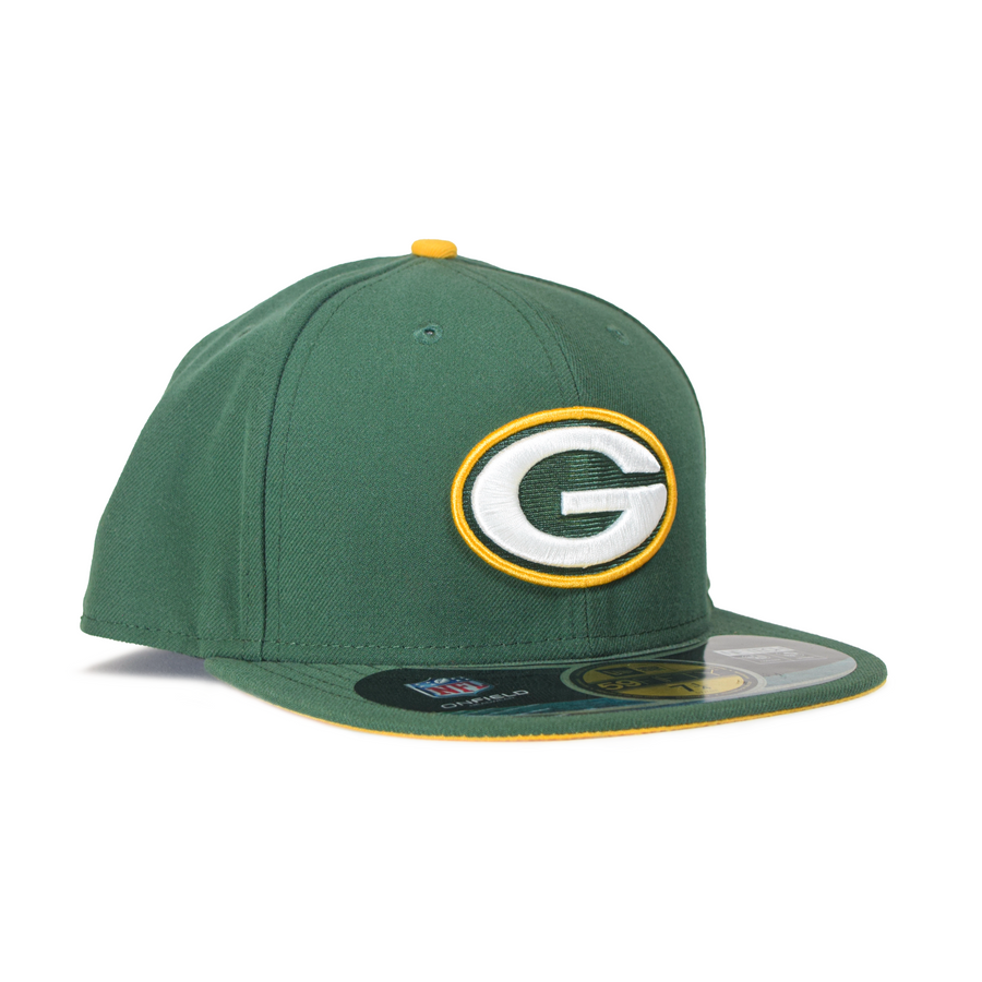 New Era Green Bay Packers 59Fifty Fitted - Green/Yellow UV