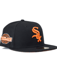 New Era Chicago White Sox “Summerpop” 59Fifty Fitted - Black/Bright Orange
