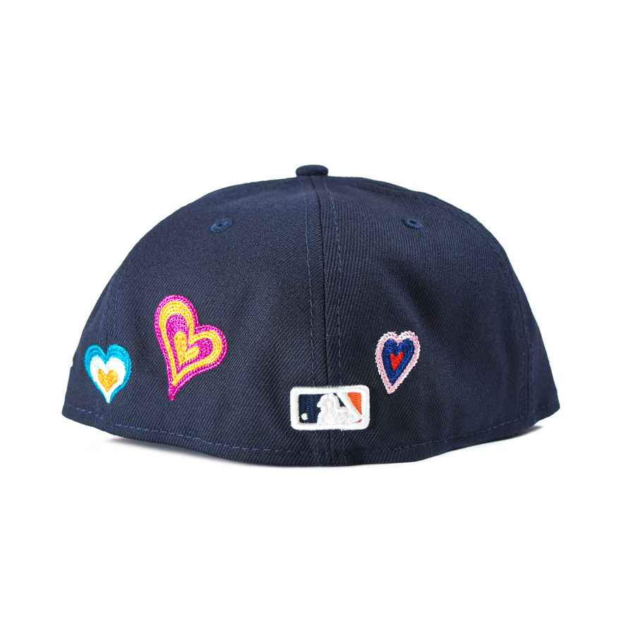 New Era Detroit Tigers “Hearts” 59Fifty Fitted - Navy Blue