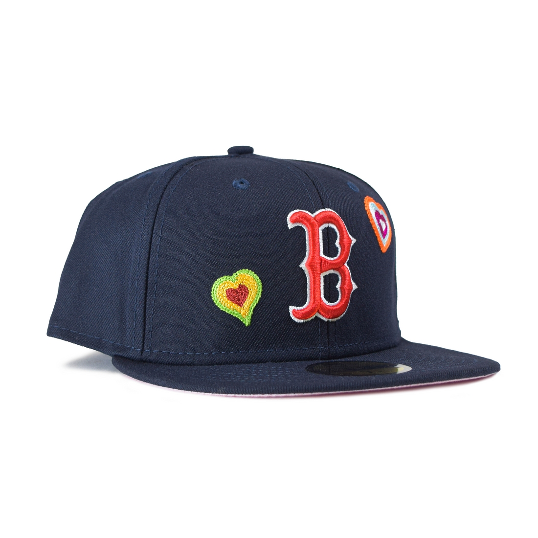 New Era Boston Red Sox “Hearts” 59Fifty Fitted - Navy Blue