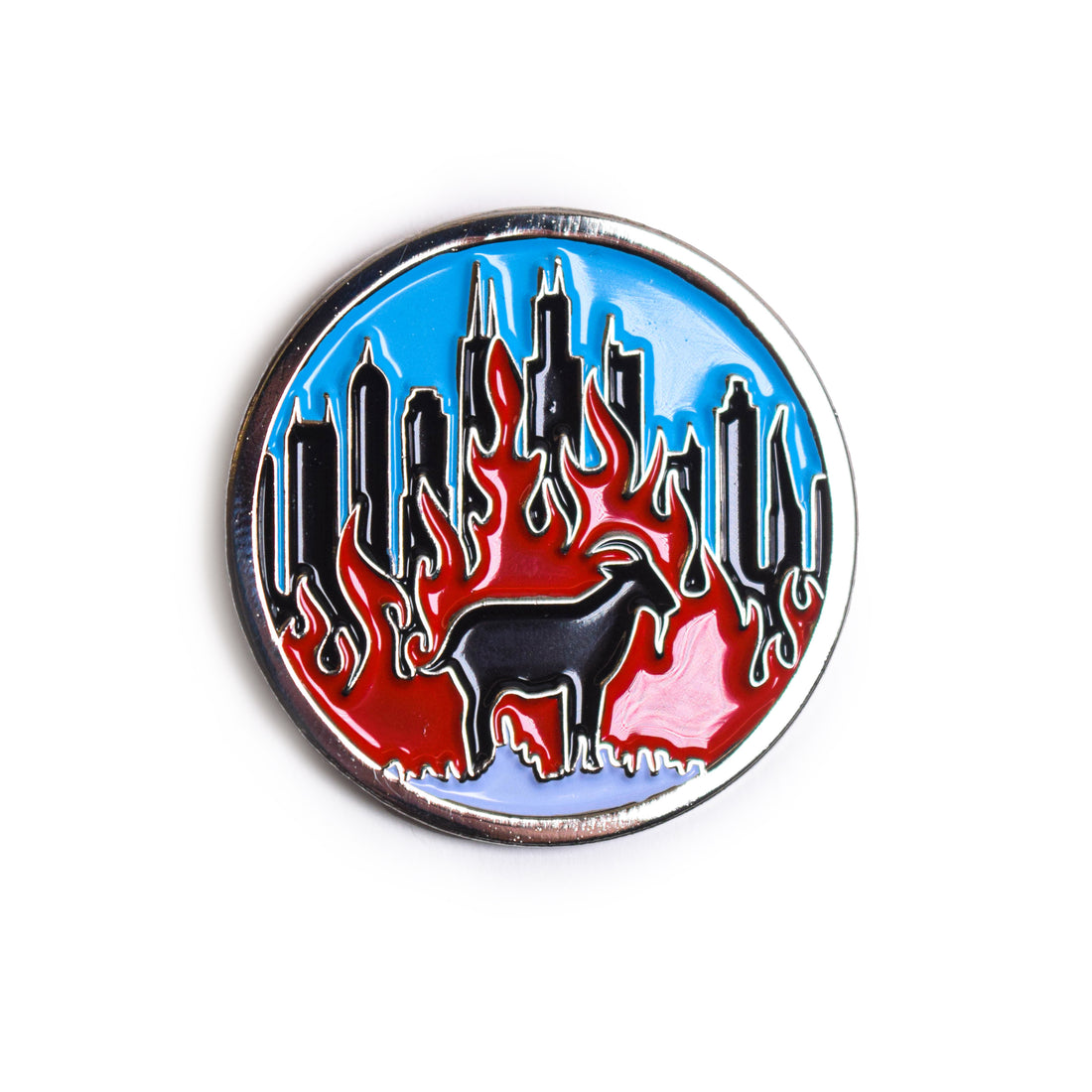 Goat - Ambush Society Pin