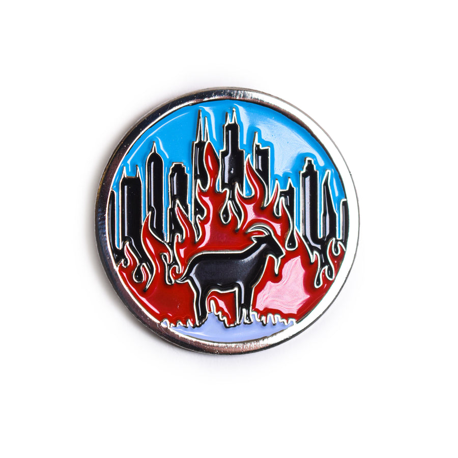 Goat - Ambush Society Pin