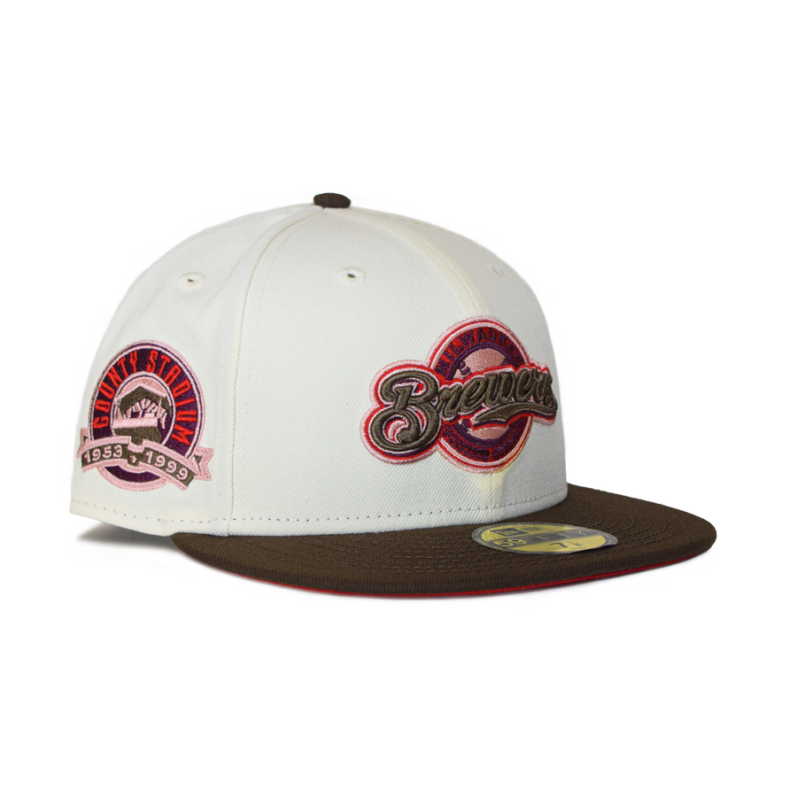 New Era Milwaukee Brewers 59Fifty Fitted - Double Scoop
